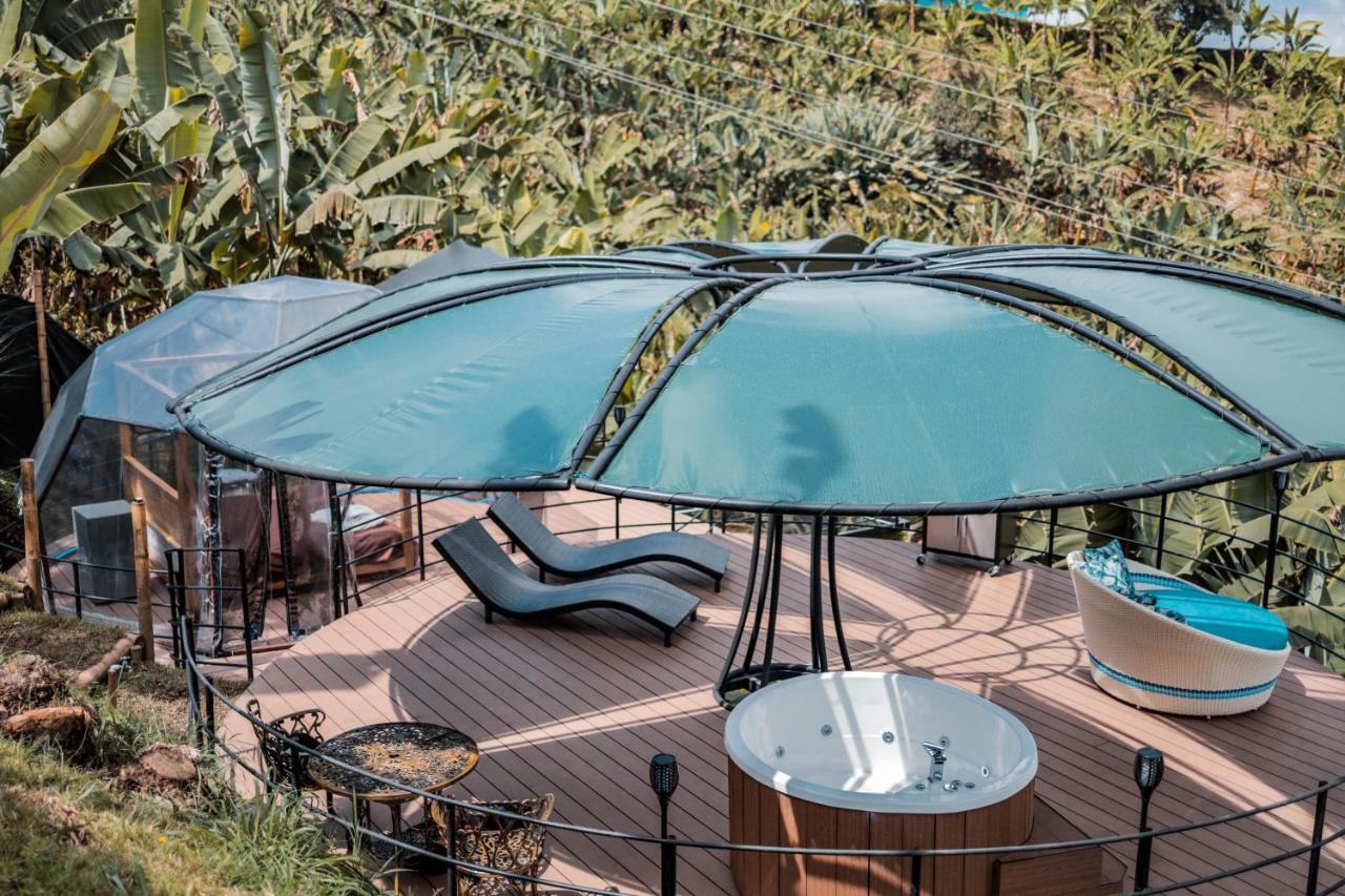 Chami Glamping Villa Manizales Eksteriør billede