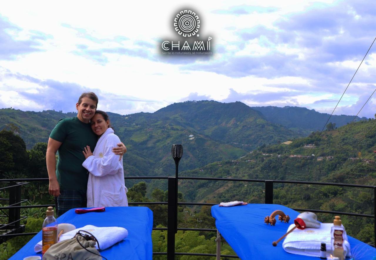 Chami Glamping Villa Manizales Eksteriør billede