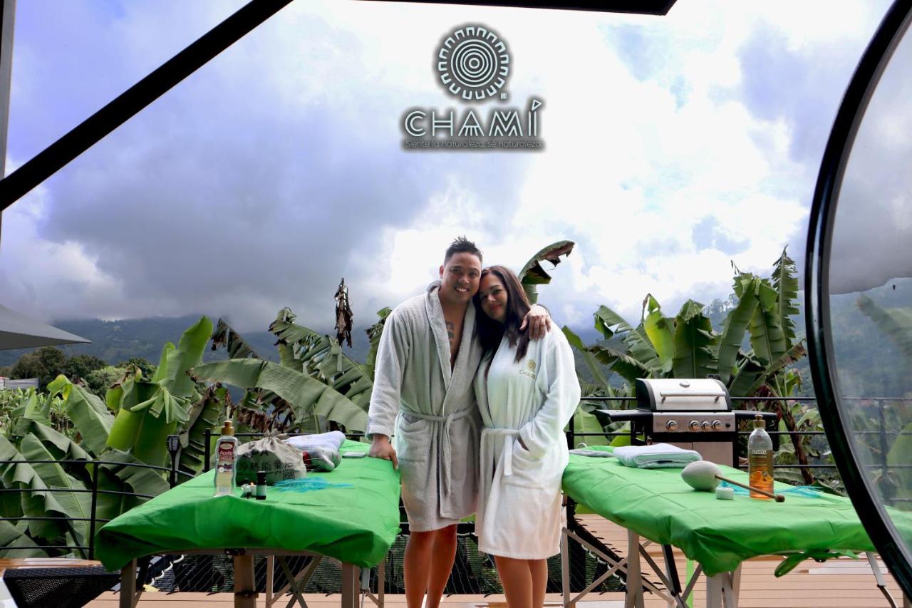 Chami Glamping Villa Manizales Eksteriør billede