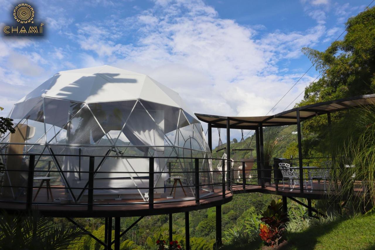 Chami Glamping Villa Manizales Eksteriør billede